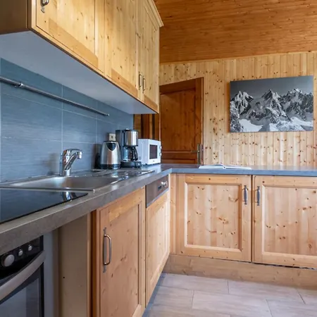 아파트 Spacious Nest Overlooking The Mont Blanc Range 샤모니